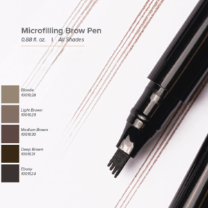 Lápiz para cejas Microfilling (Microfi lling Brow Pen) Light Brown 0.88 Oz